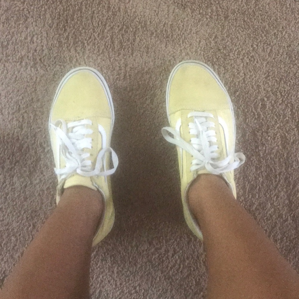 Yellow Old Skool Vans